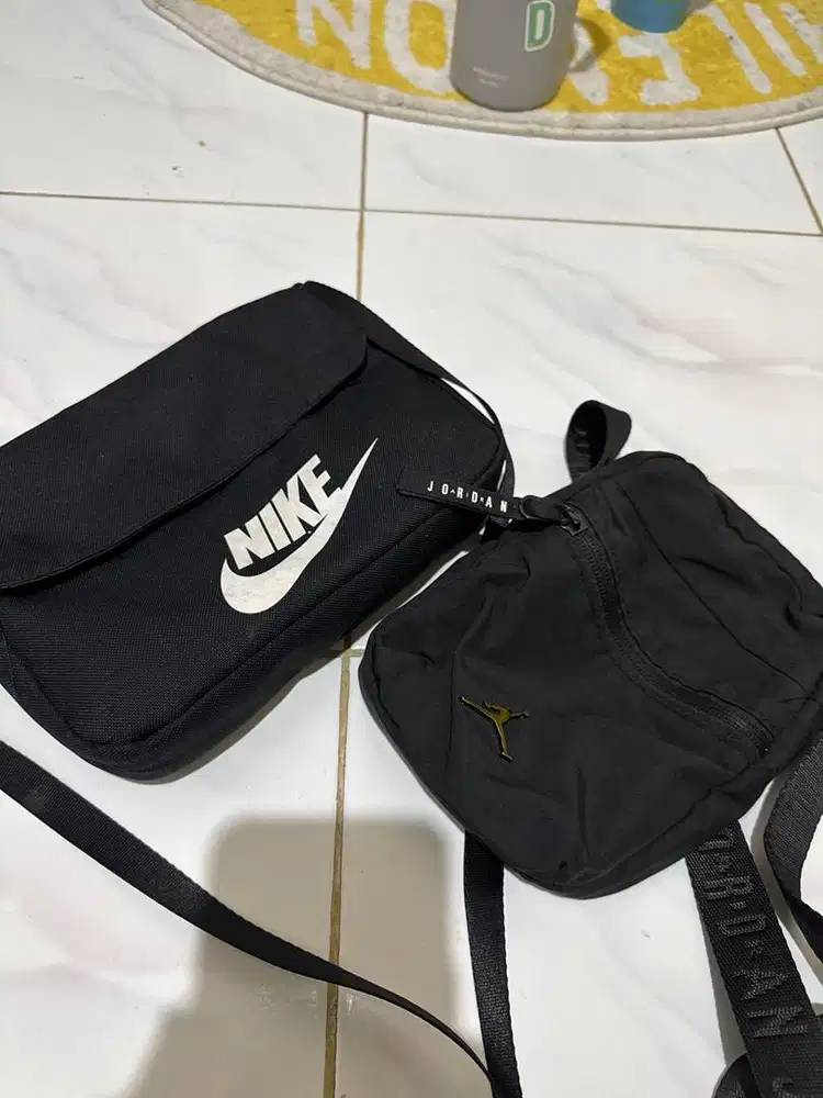 Tas sling kecil Nike dan jordan original