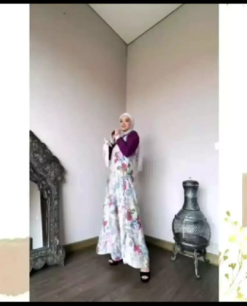 Set Overall dress cantik banget kualitas butik