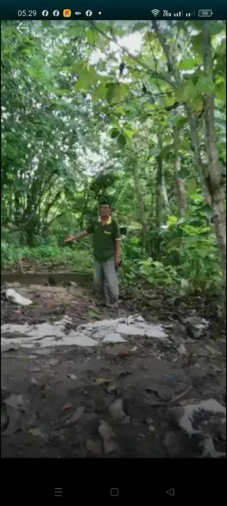 Jual tanah bonus pondasi