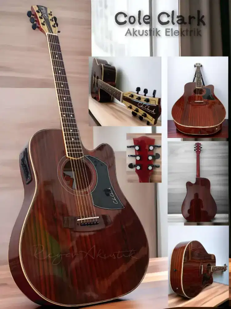 Gitar akustik elektrik Cole Clark Rosewood
