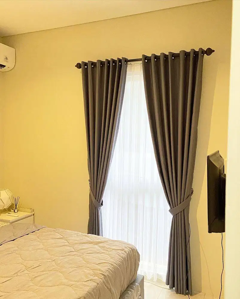 Gorden Vitrase Korden Wallpaper Roller Vertikal Blind Gordeng Hordeng