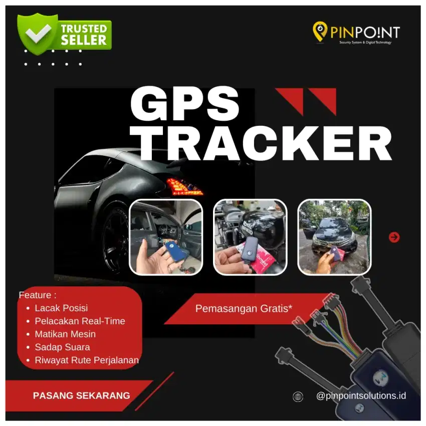 Gratis Pemasangan GPS Tracker atau Alat Pelacak kendaraan