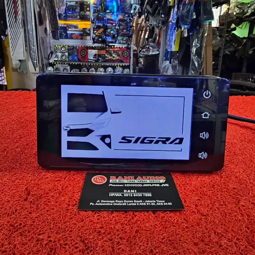 Head Unit Daihatsu SIGRA R 2020 GioZona AV-8958 Bluetooth USB Radio FM