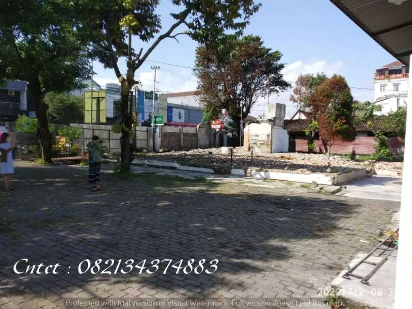 Dijual Tanah hook ditengah kota Yogya, luas tanah 930m2