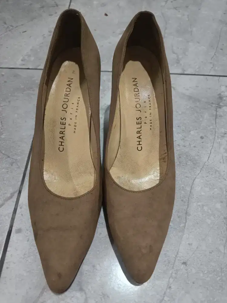 Sepatu Heels Charles Jourdan Made In France Size 37 / 6