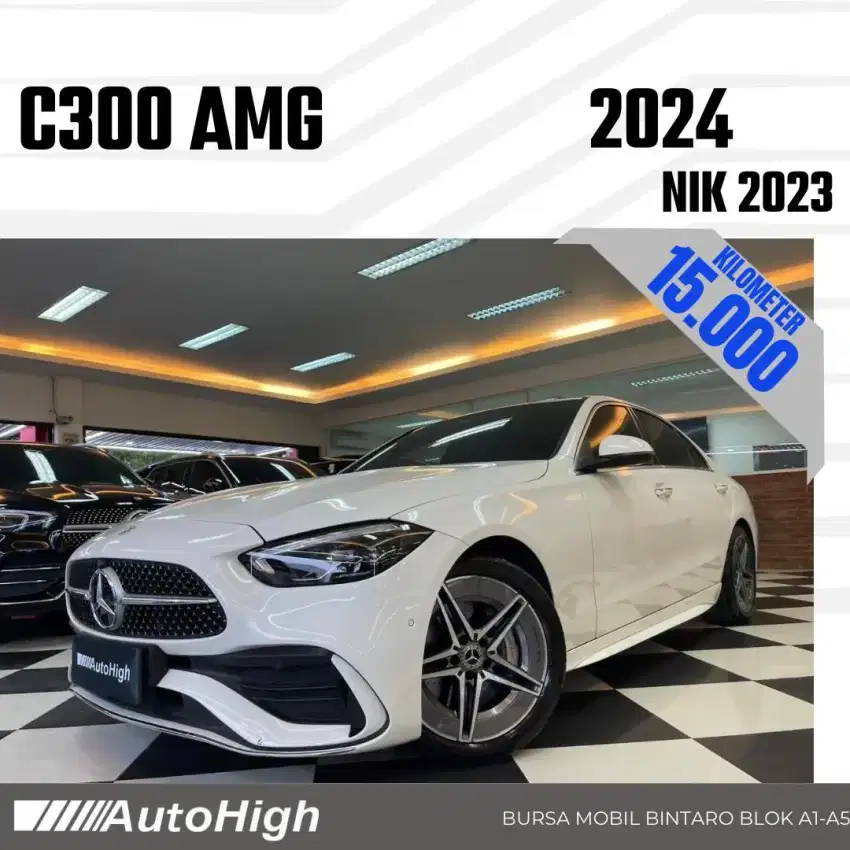 DP10% [Km15.000] C300 AMG 2023 White / E300 Register 2024 #AUTOHIGH