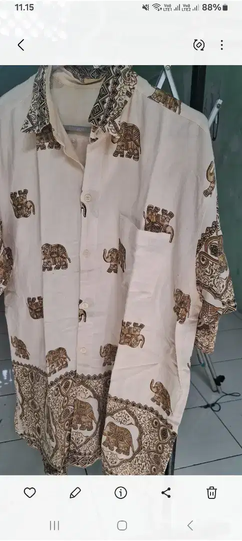 Kemeja Pria Lengan pendek