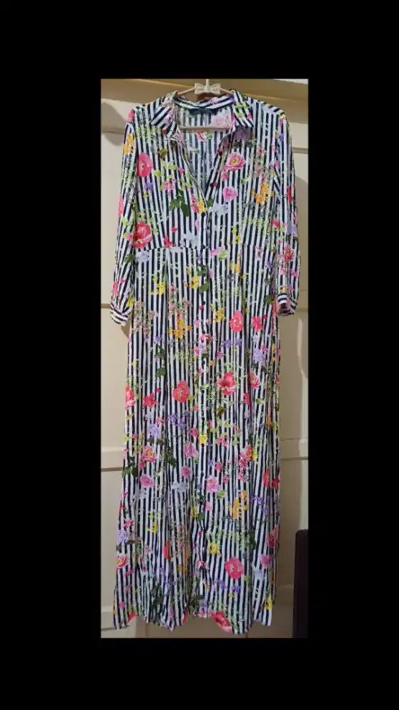 ZARA printed floral dress