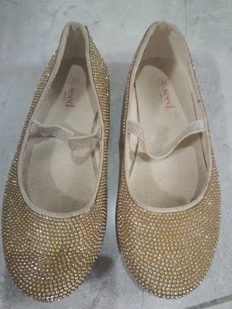 Sepatu Pesta Atau Balerina Little Seed Heritage  Size 31