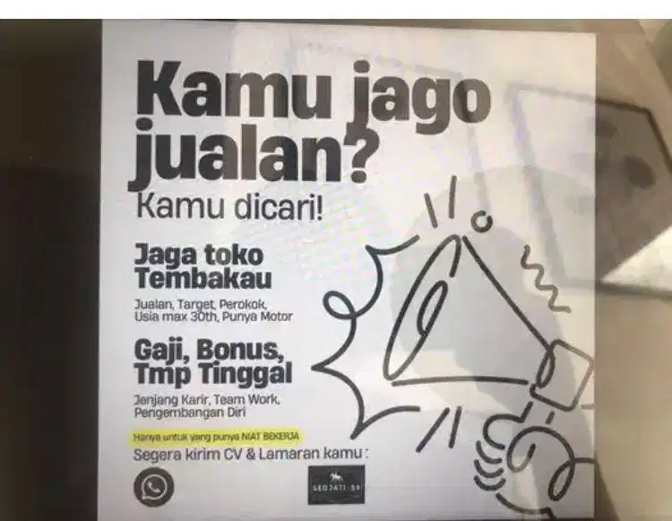 BAKORISTA ( Jaga Toko Tembakau)