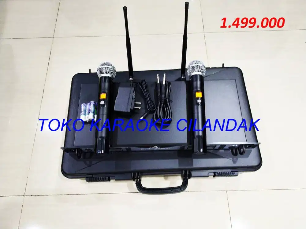 mic wireless karaoke kualitas terbaik bagus