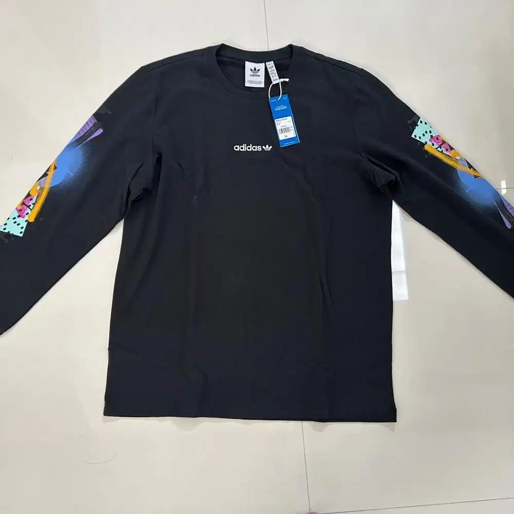 ADIDAS RETRO LS TEE ORIGINALS XL IN2377 BNWT