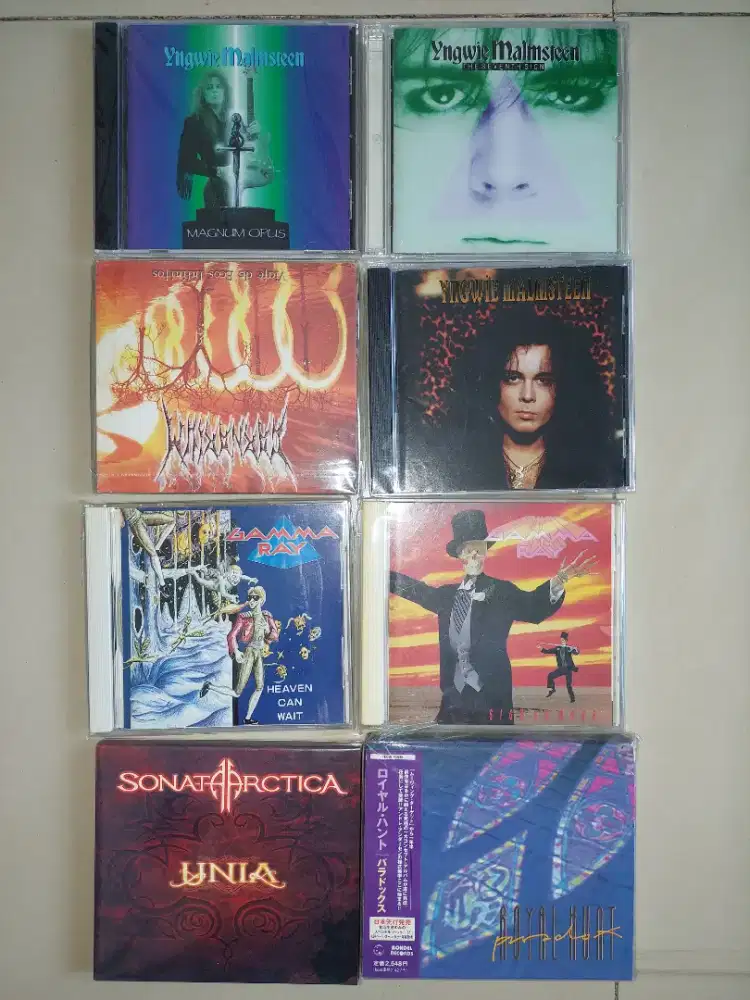 CD rock dan heavy metal