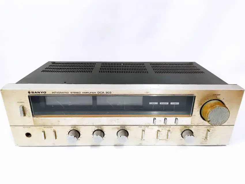 SANYO Stereo Amplifier DCA 303 Made in Japan