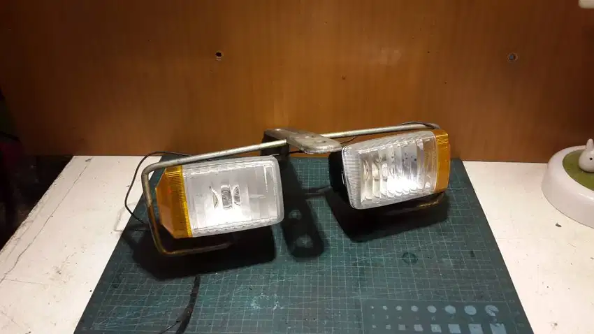 (antik) lampu depan sepeda