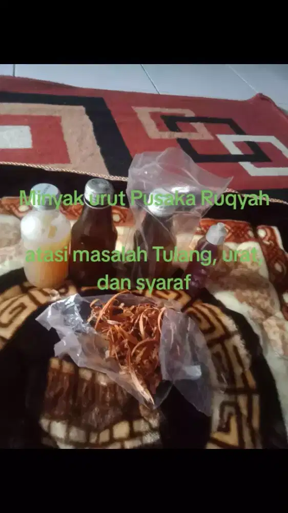 Minyak urut Pusaka Ruqyah