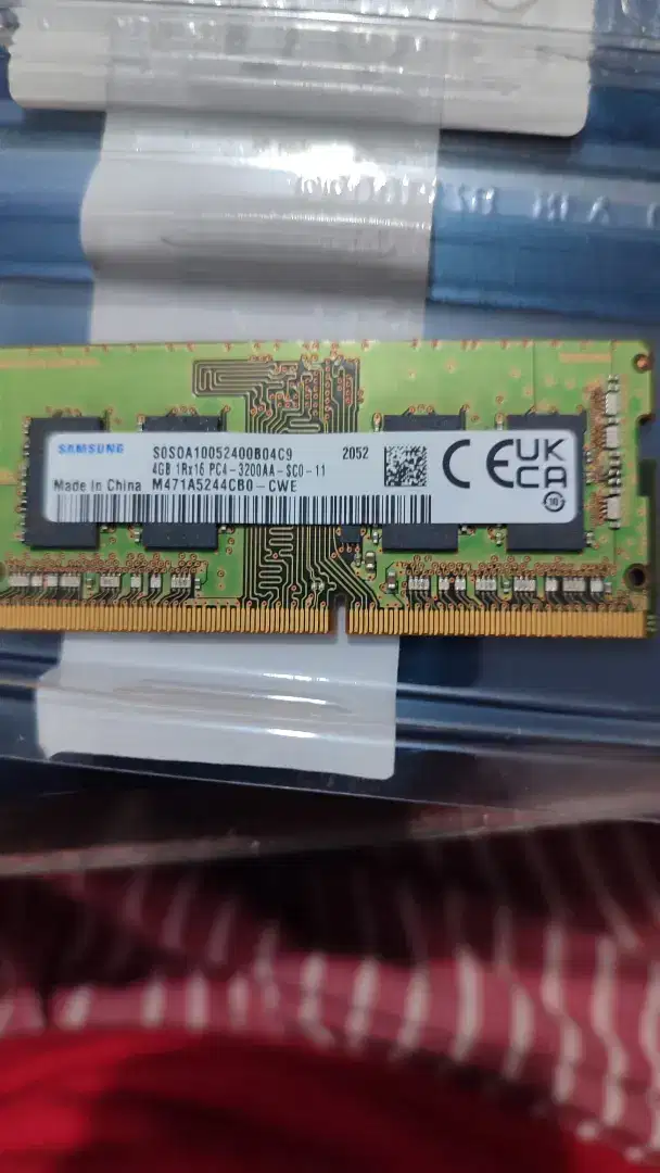 DDR4 4GB 4GB 2400hz second merek samsung