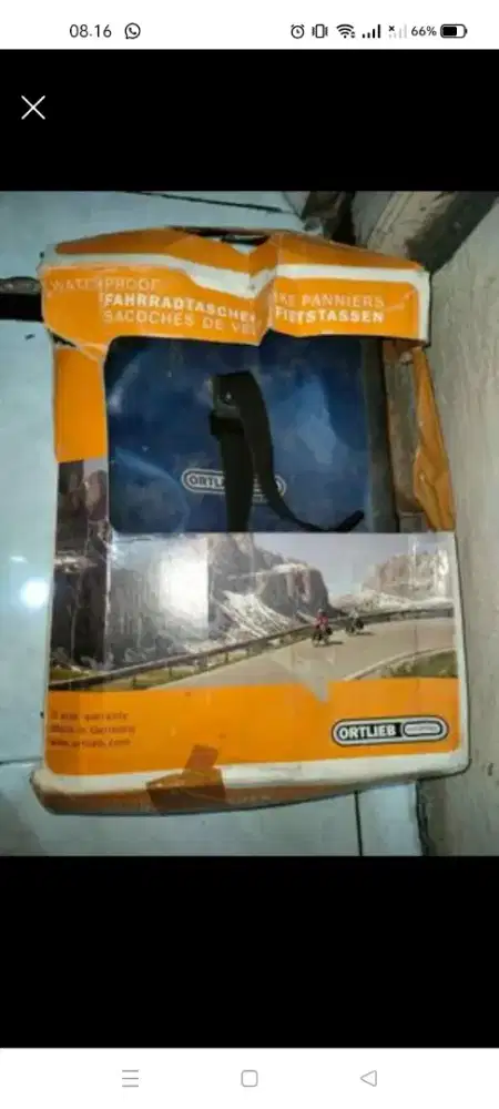 Pannier ortlieb tas touring