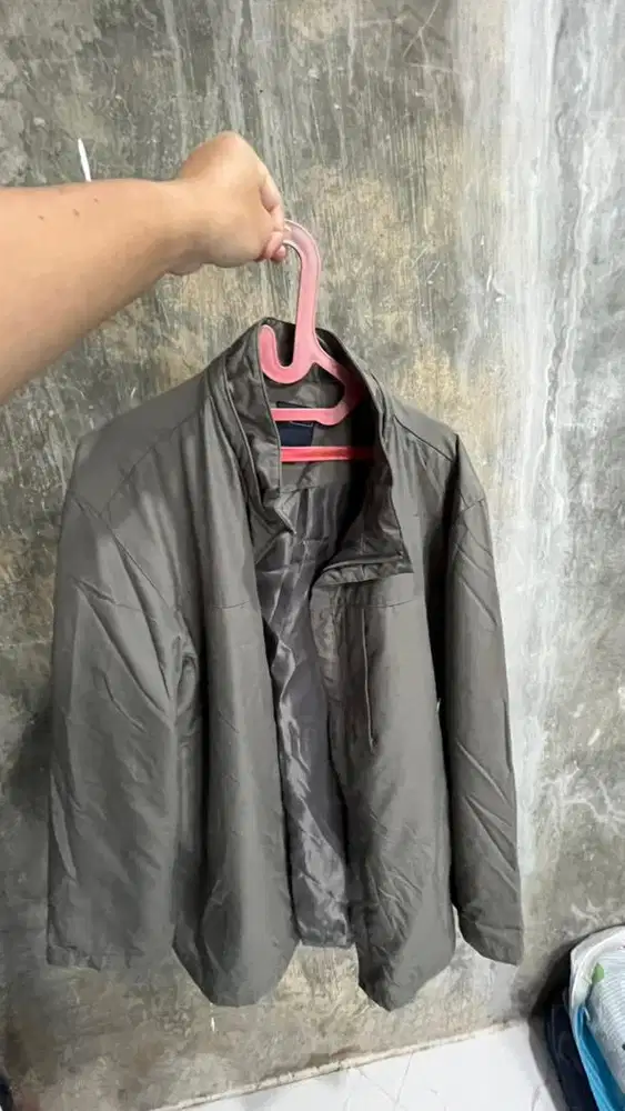 Jacket abu abu uk L