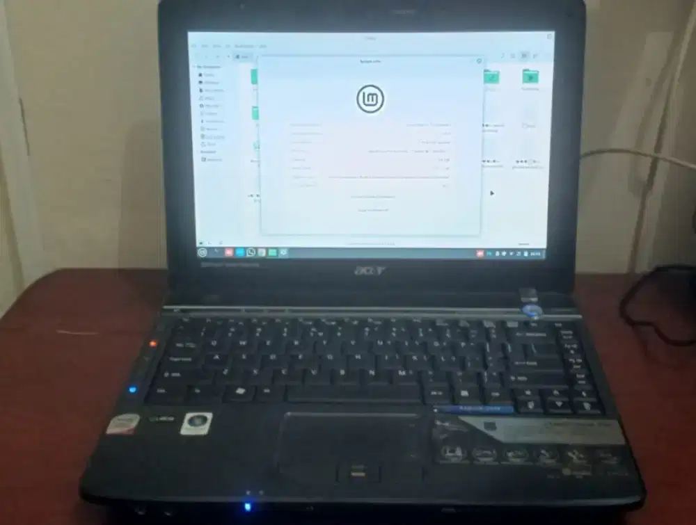 Laptop Aspire 2930 Ram 4GB HDD 250GB Banyak Bonusnya
