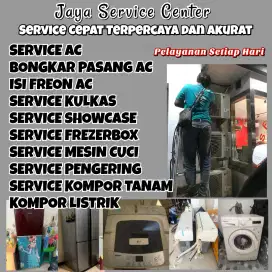 Service AC Bongkar Pasang AC Servis Mesin Cuci Kulkas isi freon Candi