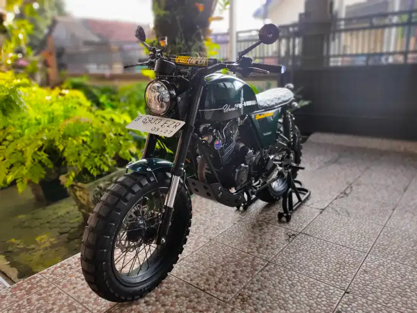 Scorpio Custom Scrambler Jaminan Mulus Glowing