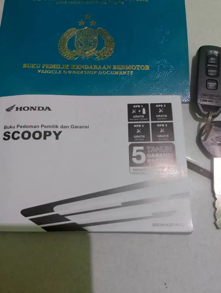 Honda all New Scoopy Muluss Lengkap