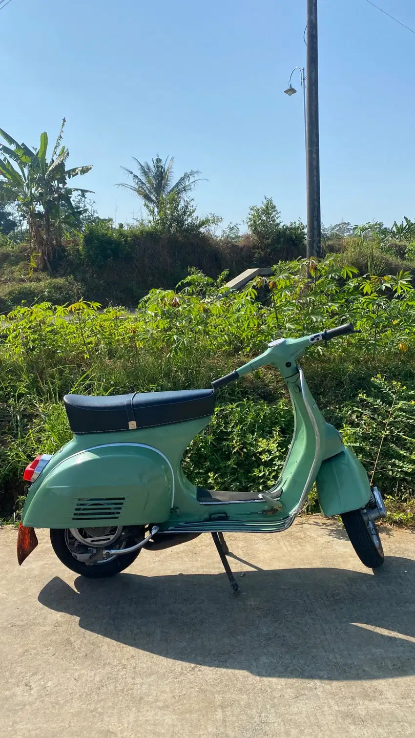 Vespa Super 1977 Hijau