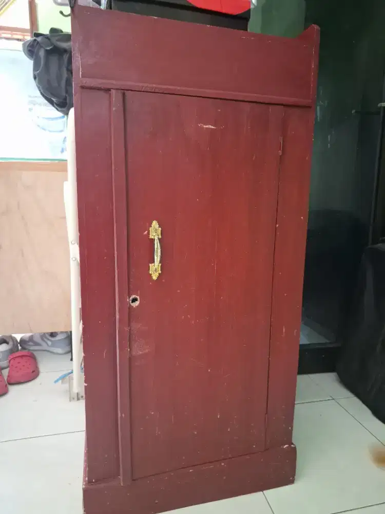 Jual cepat Lemari mini kayu multi fungsi semurah emping