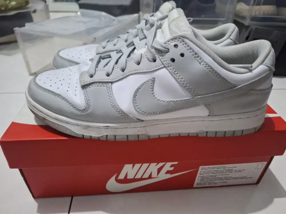 Nike dunk low grey fog