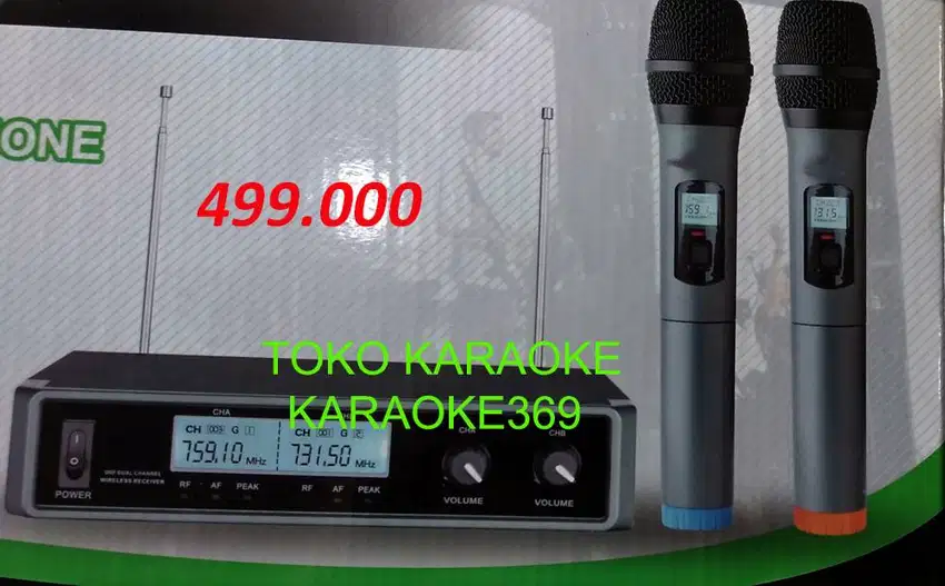 microphone wireless 2mic promo