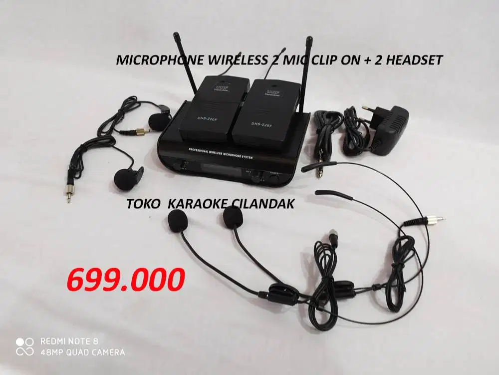 mic wireles clip on 2mic promo