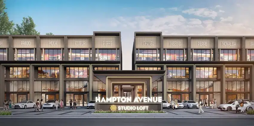 Ruko 3 Lantai Hampton Avenue Paramount Serpong