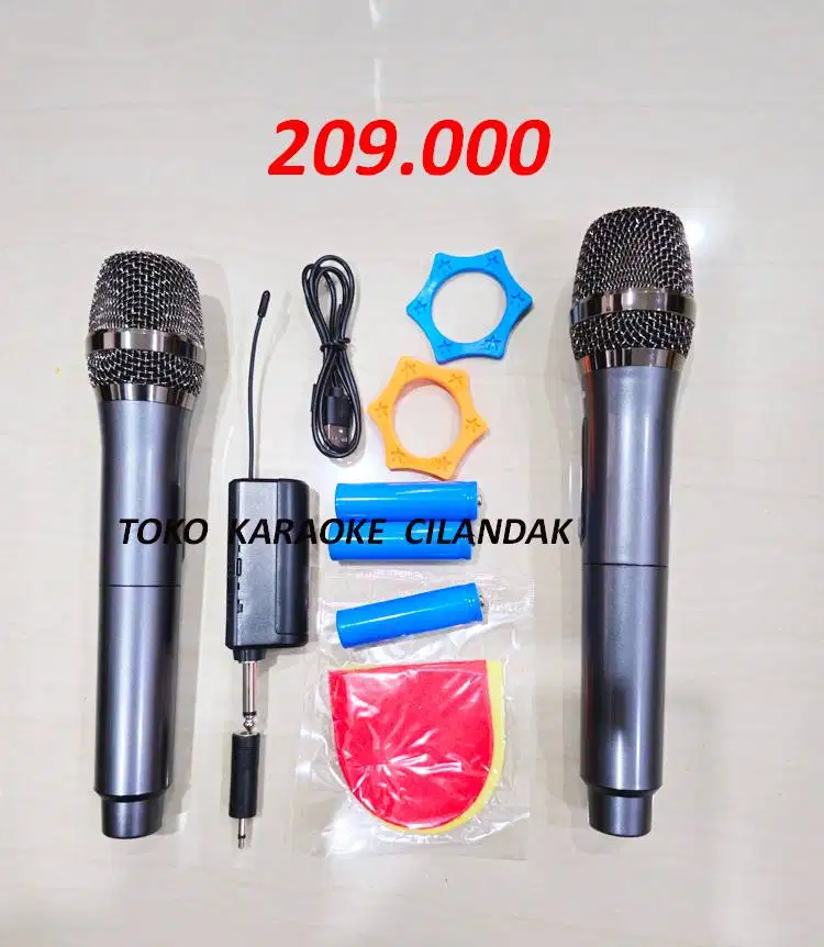 microphone 2mic murah