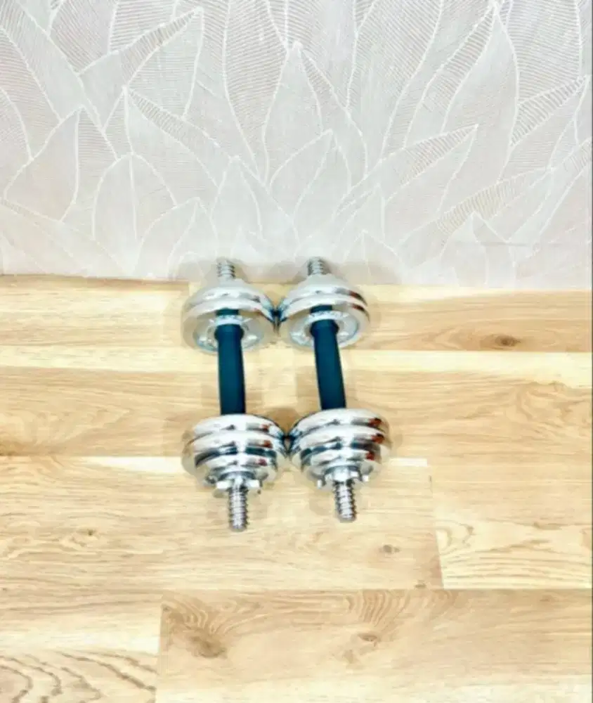 Barbell Besi Set 15kg Chroom BJM