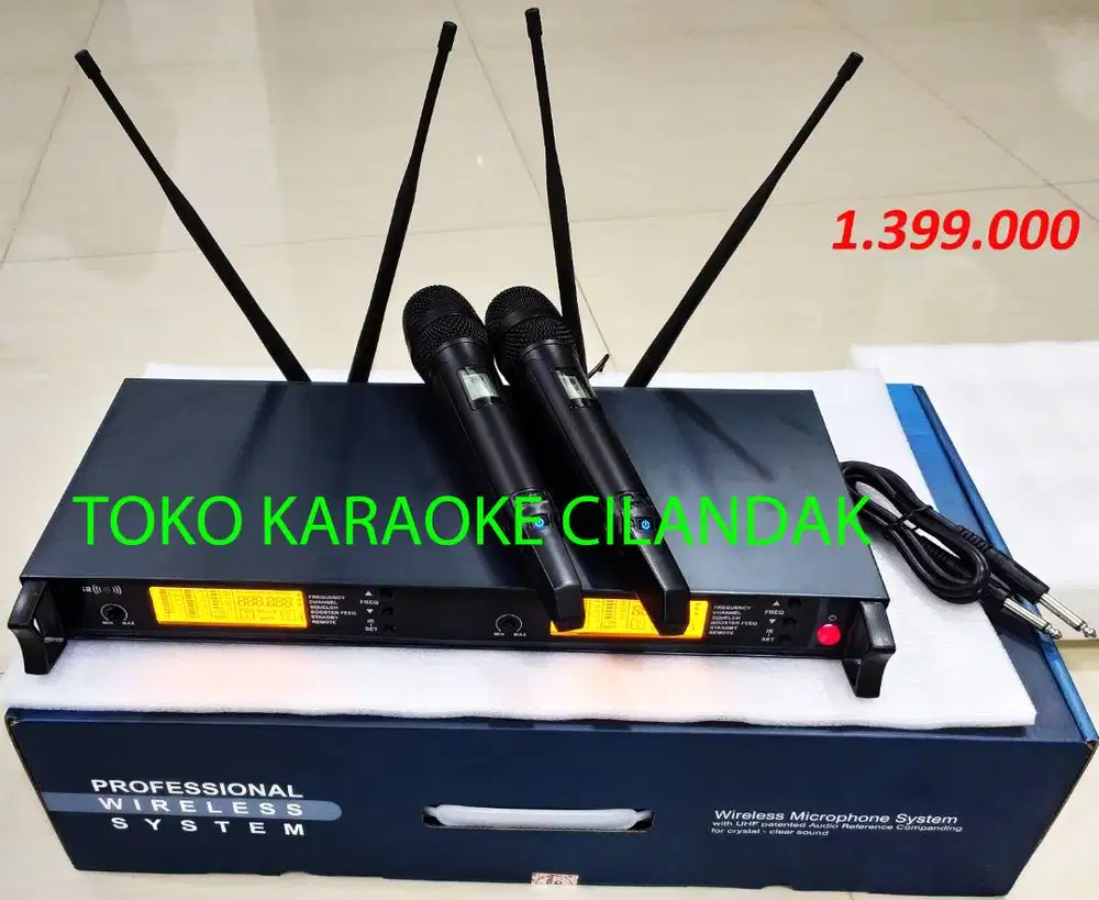 promo mic wireless 2mic