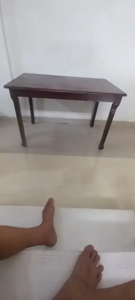 Meja kursi kayu bekas