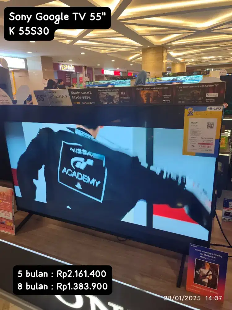 Google TV Sony 55 Promo cicilan free DP