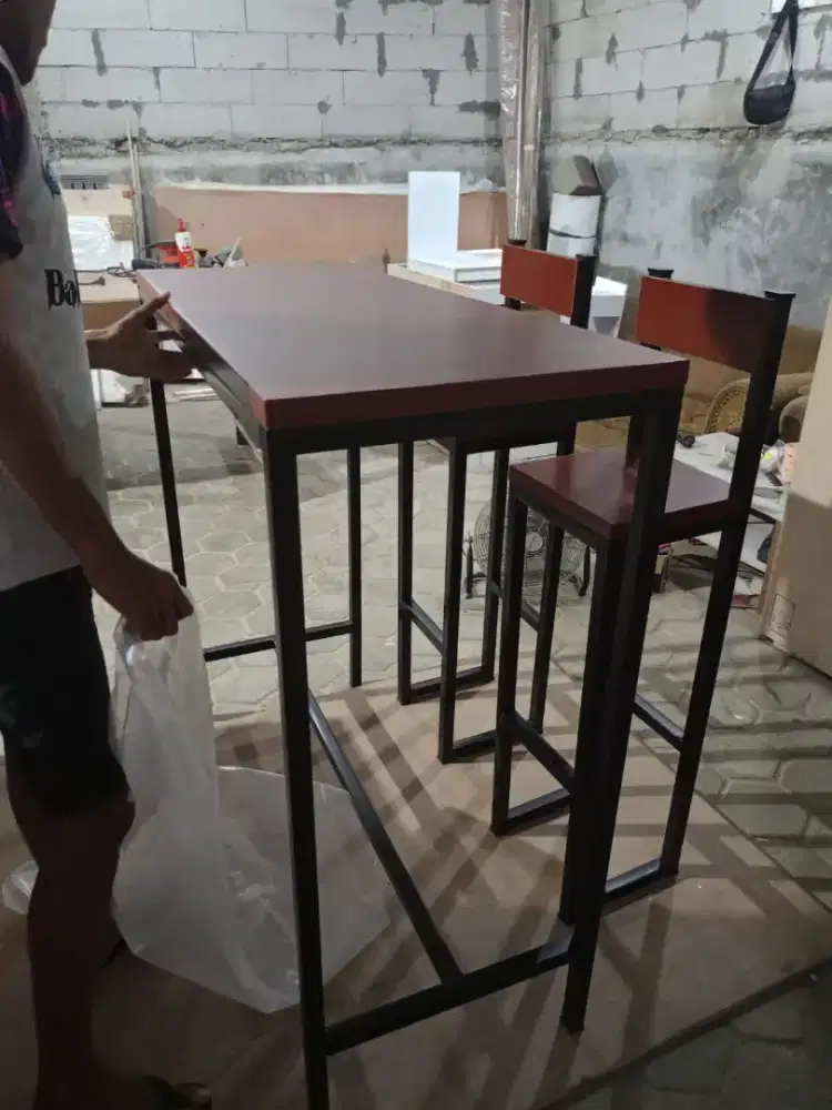 Custom meja kursi cafe