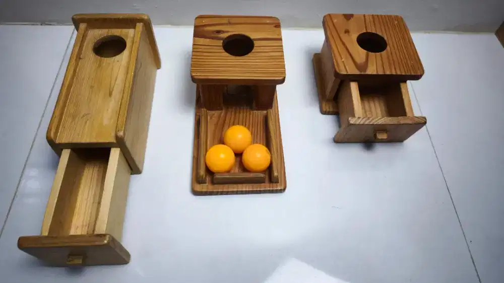 Aparatus Montessori imbucare box set