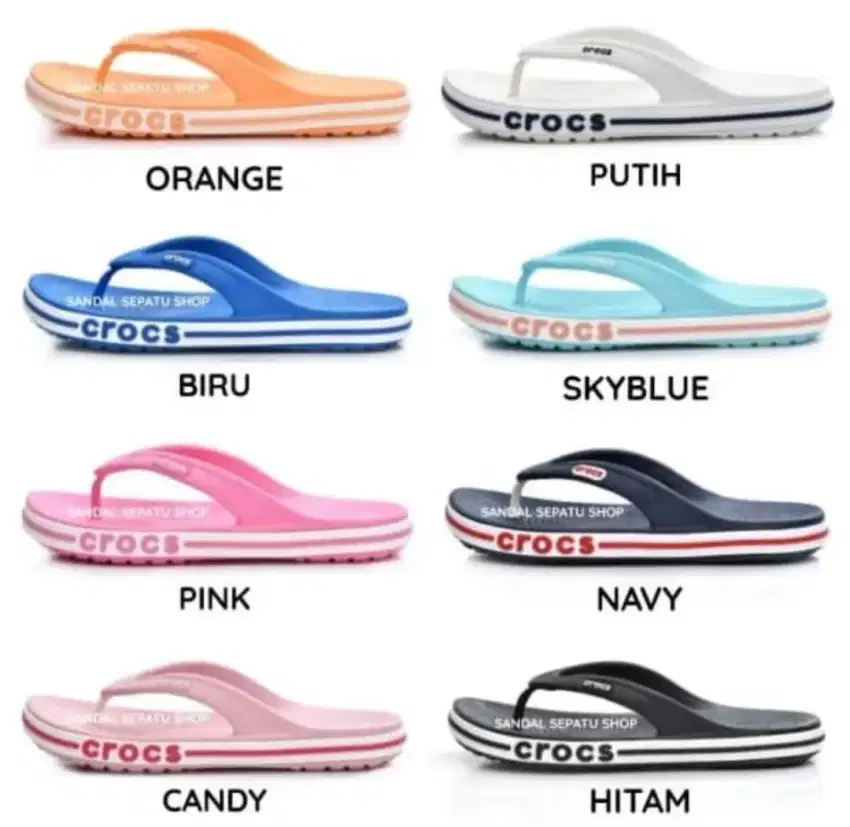 Crocs bandflip bayaband flip sandal jepit Crocs