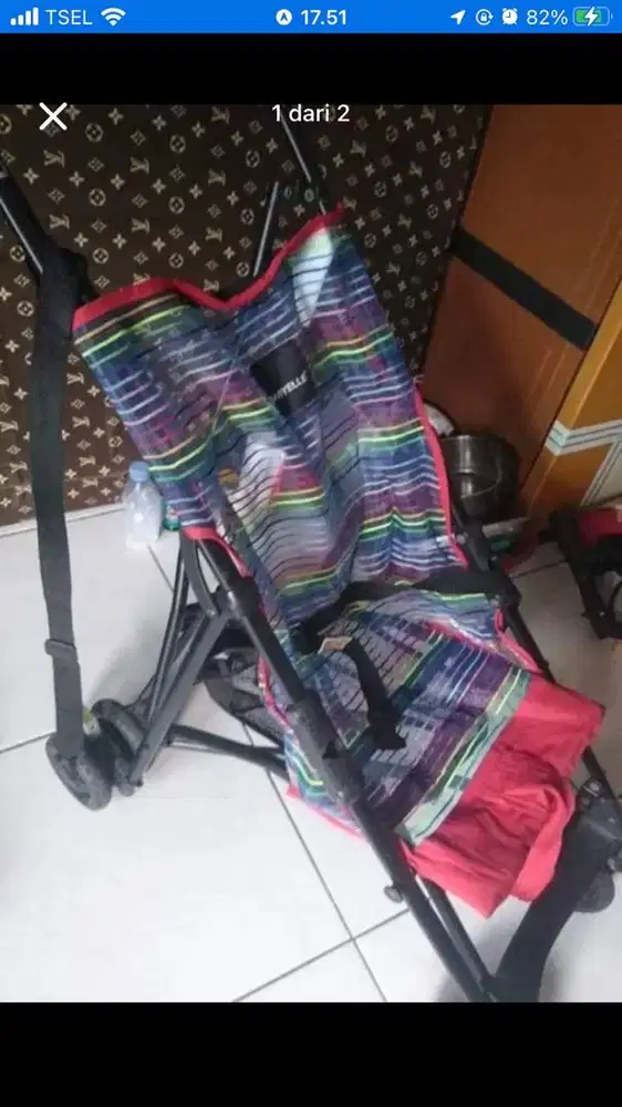 Stroller bayi layak pakai