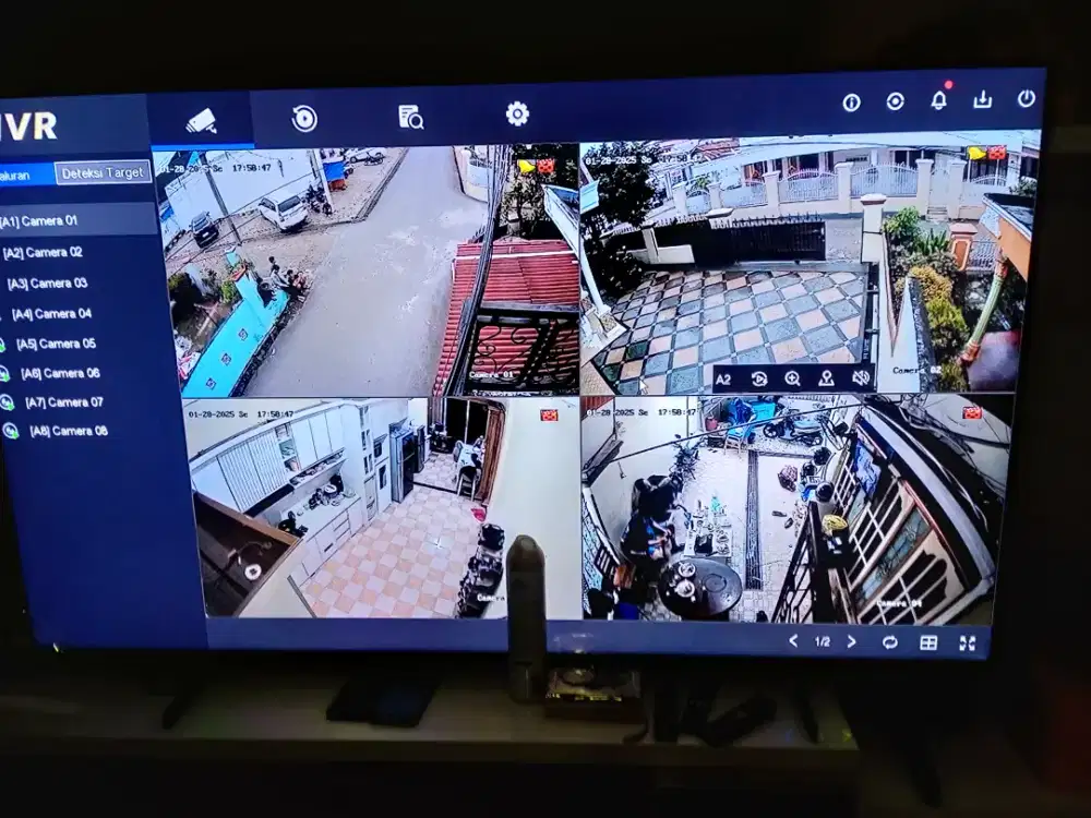 paket 5 cam ( 4 analog + ip cam)