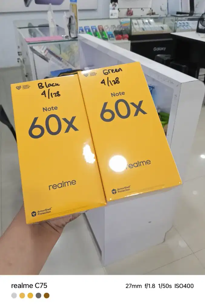New Realme Note 60x 4/128GB (Resmi)