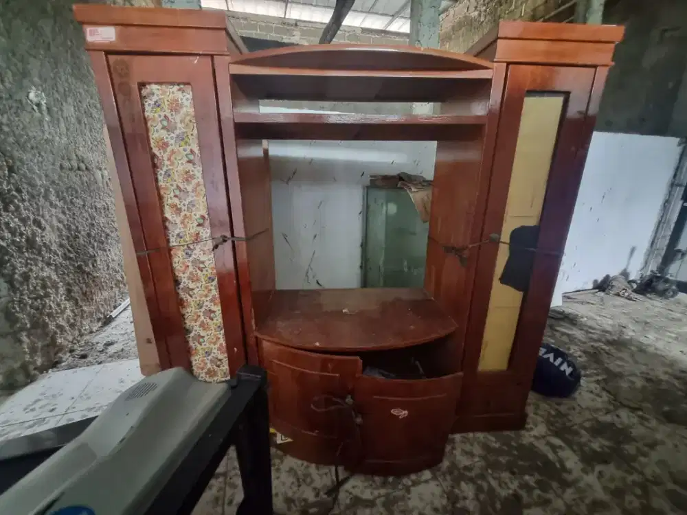 lemari/meja tv kayu