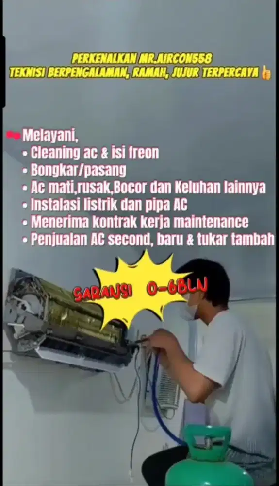 SERVICE AC, POMPA DAN MESIN CUCI