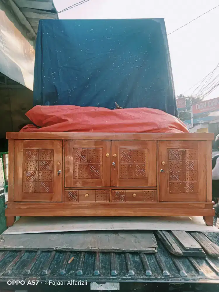 Bupet pendek minimalis pintu4 jati