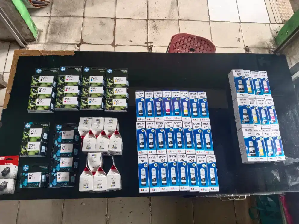 BELI JUAL CARTIDGE TINTA TONER PRINTER HP, CANON DLL BARU ORIGINAL