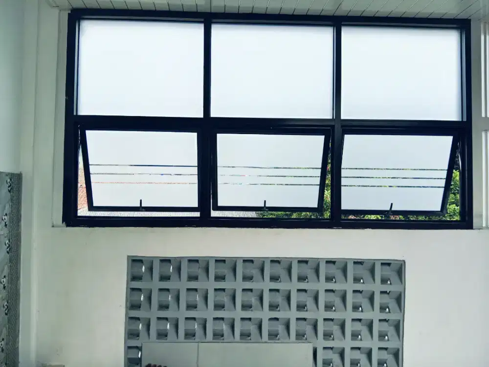 Sticker sandblast rumah/gedung depok