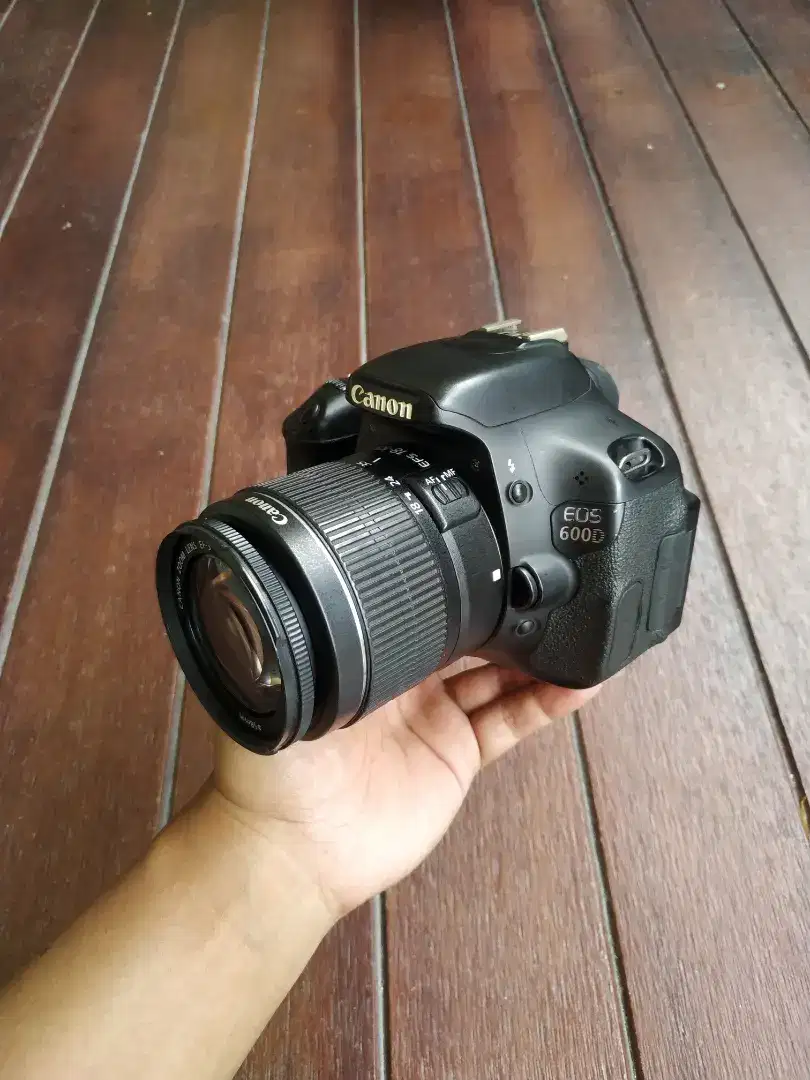 Canon 600D normal lcd tidak vignet